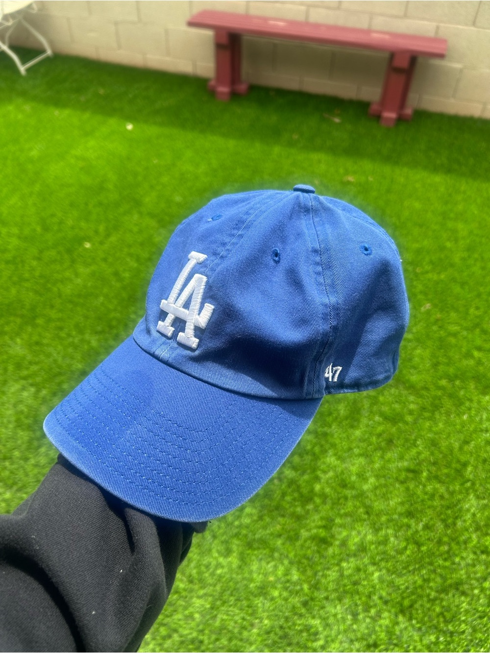 47 Los Angeles Dodgers Royal Blue Cap